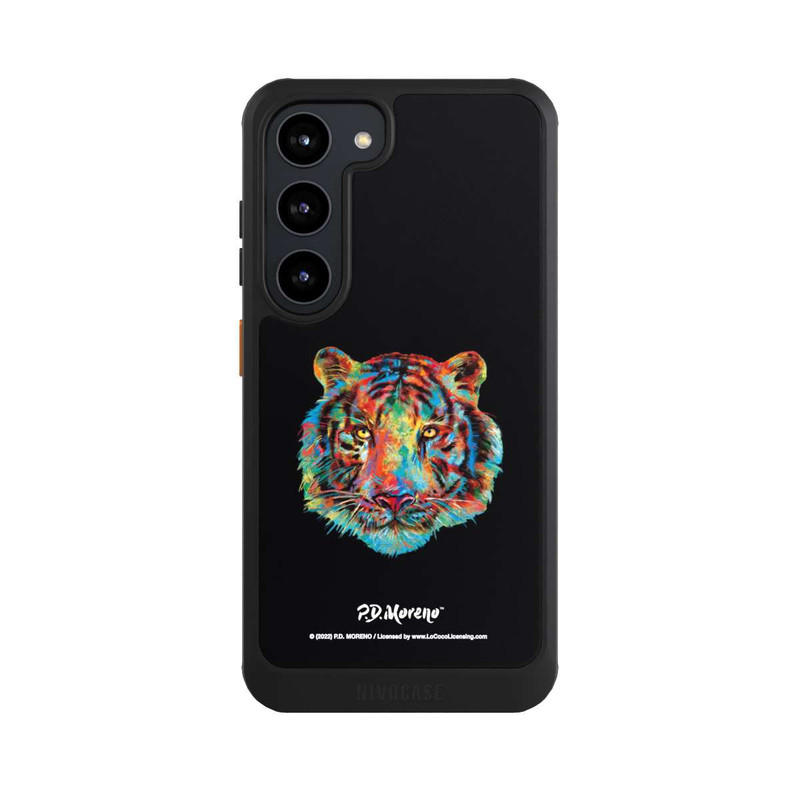 Galaxy S23 NIVOcore Tiger Art By P.D. Moreno