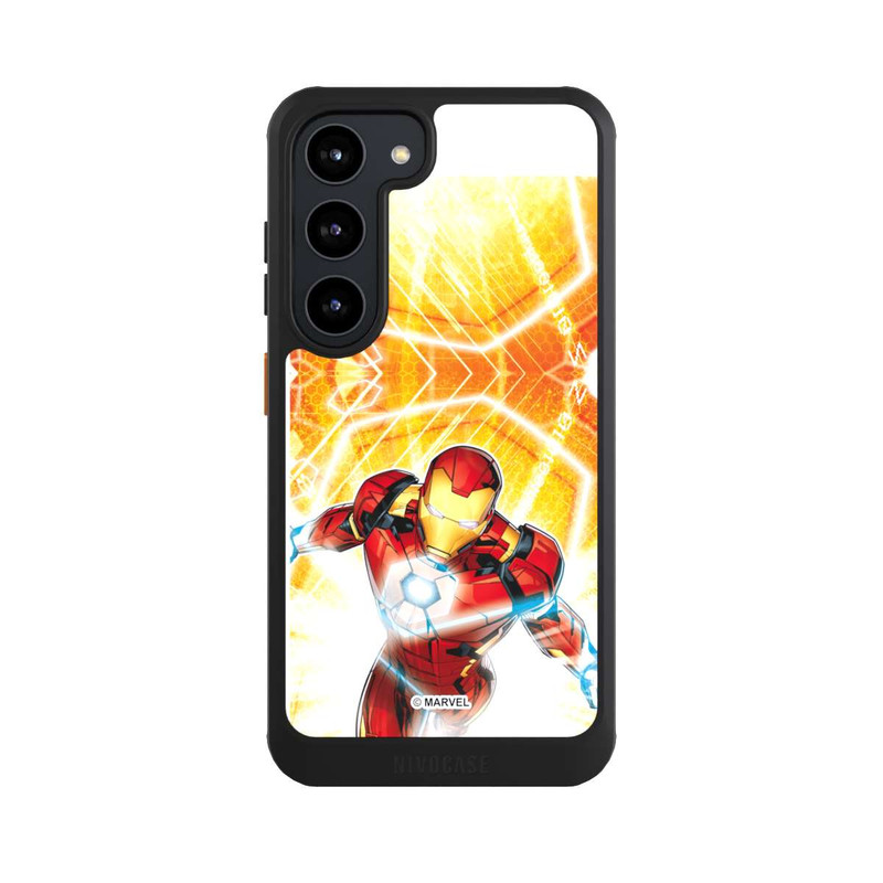 Galaxy S23 NIVOcore Iron Man on Fire