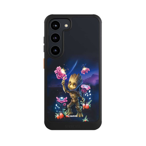 Samsung Galaxy S23 NIVOcore Baby Groot Blumen