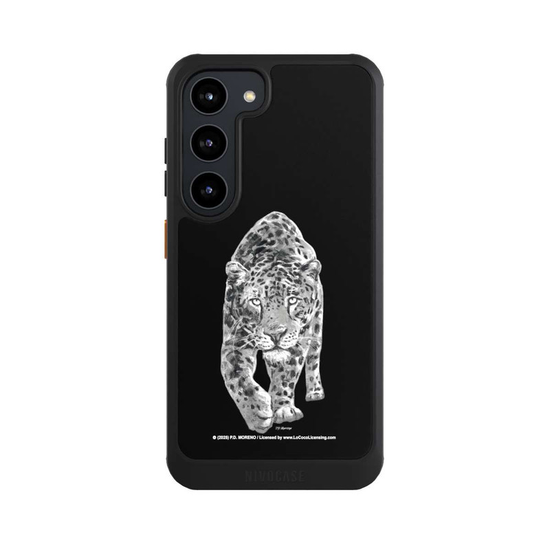 Galaxy S23 NIVOcore Leopard Schwarz