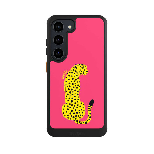 Samsung Galaxy S23 NIVOcore Colourful Yellow Cat