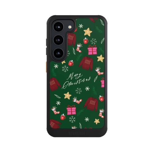 Samsung Galaxy S23 NIVOcore Traditionelles Weihnachtsmuster