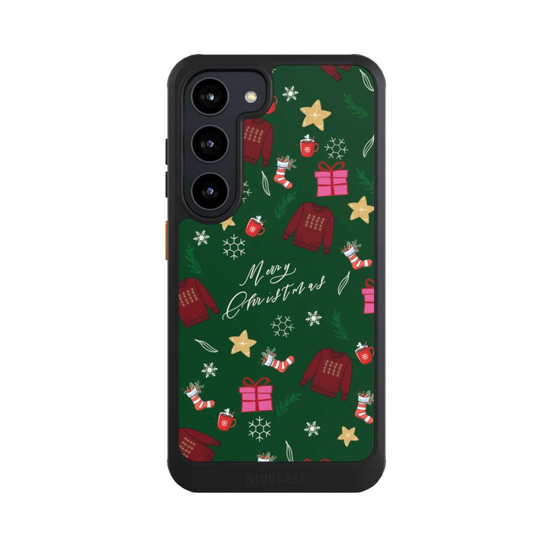 Galaxy S23 NIVOcore Traditionelles Weihnachtsmuster
