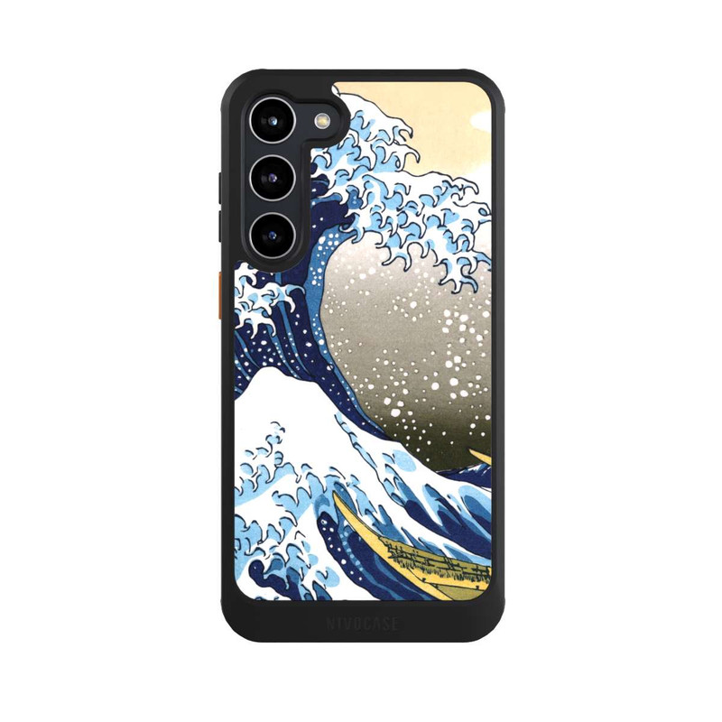 Galaxy S23 + NIVOcore Great Wave of Kanagawa / Die große Welle vor Kanagawa