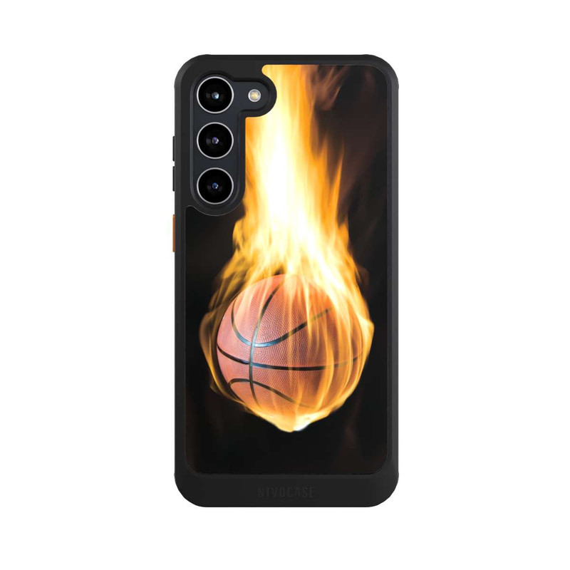 Galaxy S23 + NIVOcore Brennende Basketball Leidenschaft