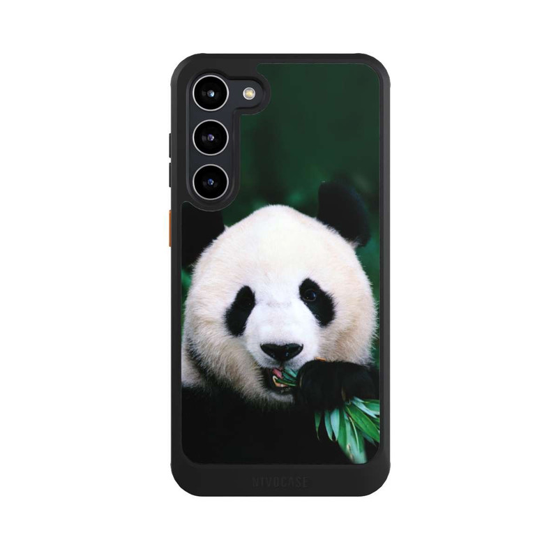 Galaxy S23 + NIVOcore Panda mit Bambus