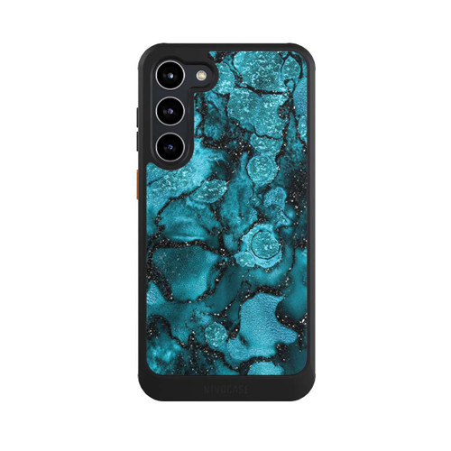 Samsung Galaxy S23+ NIVOcore  Blauer Glitzerlook