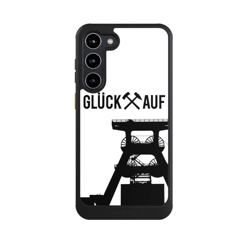 Galaxy S23 + NIVOcore Glück auf