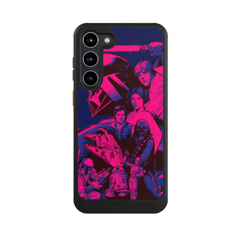 Galaxy S23 + NIVOcore Star Wars Characters - Ultraviolet