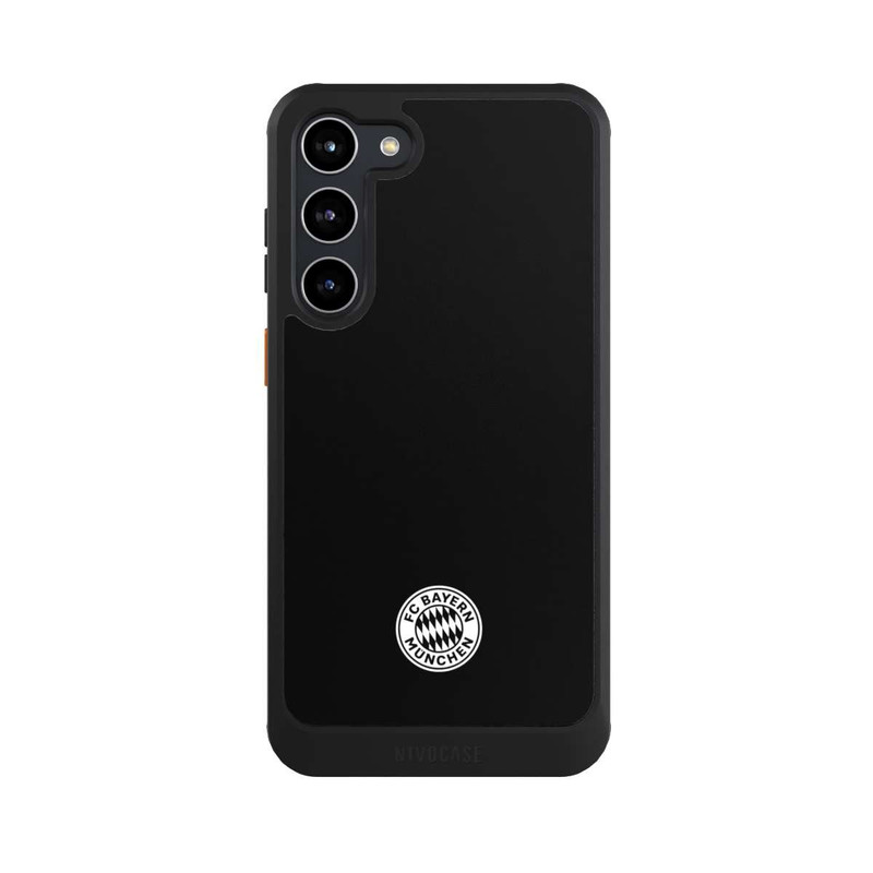 Galaxy S23 + NIVOcore Classic FCB Logo - white on black