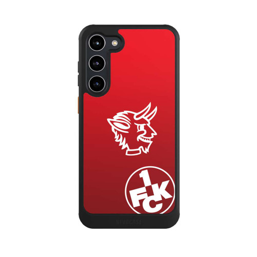 Samsung Galaxy S23+ NIVOcore Teufelskopf FCK auf Rot