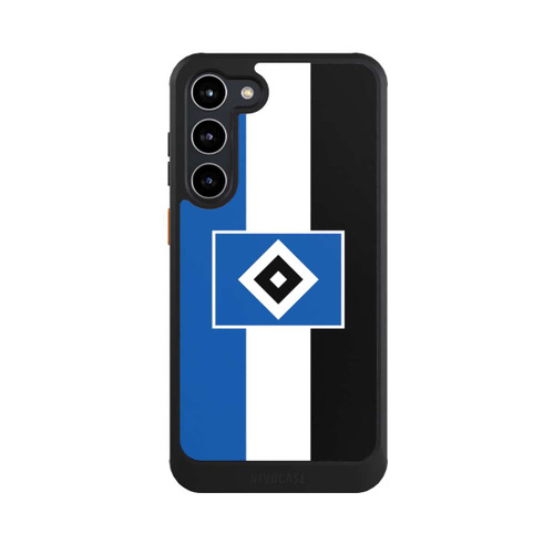 Samsung Galaxy S23+ NIVOcore HSV Streifen - Blau-Weiß-Schwarz