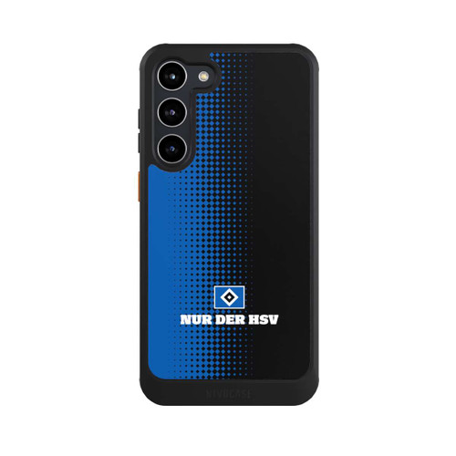 Samsung Galaxy S23+ NIVOcore Nur der HSV - Rautenraster Schwarz