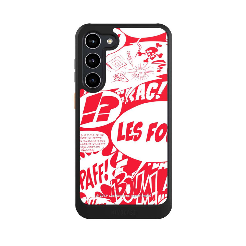 Galaxy S23 + NIVOcore Bulles BD Astérix Rouge