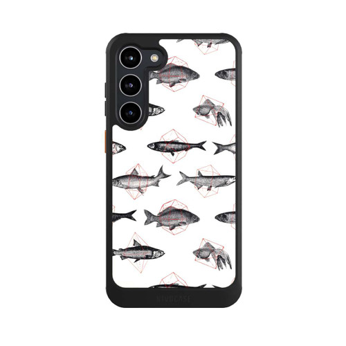 Samsung Galaxy S23+ NIVOcore Fische in Geometrie
