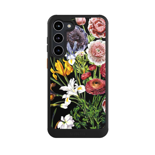 Samsung Galaxy S23+ NIVOcore Altes Blumenmuster