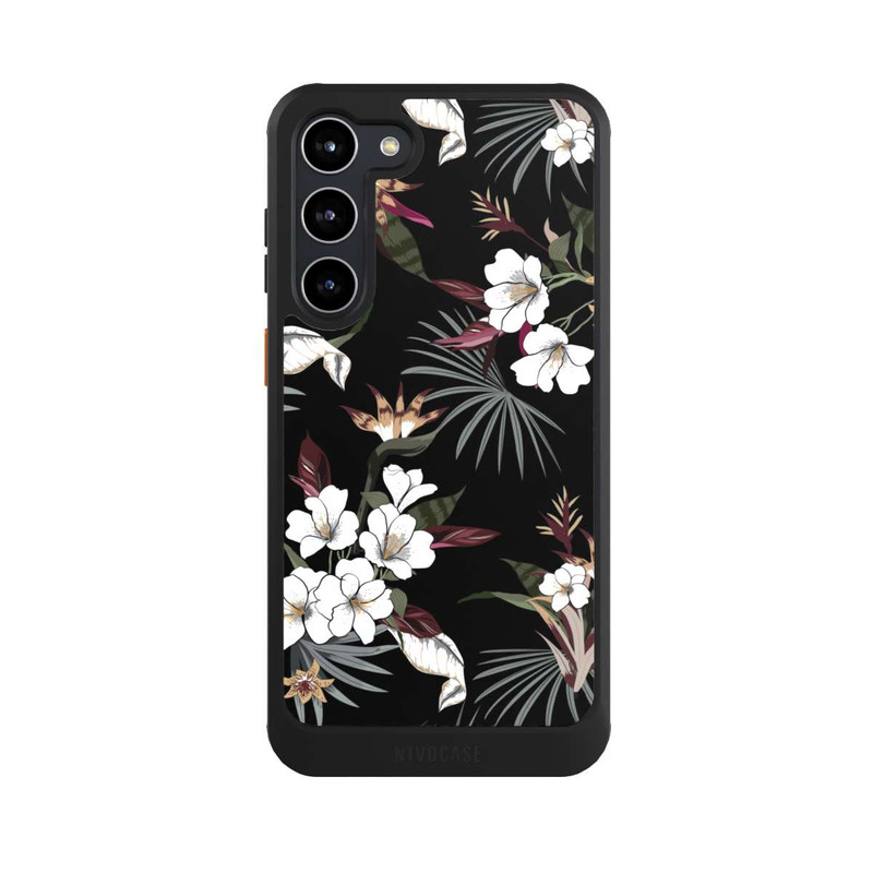 Galaxy S23 + NIVOcore Flowers Black