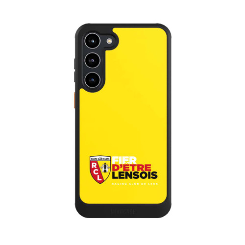 Samsung Galaxy S23+ NIVOcore Fond Logo RCL Jaune