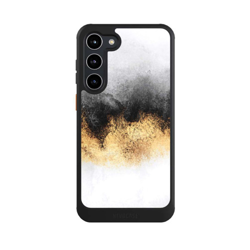 Samsung Galaxy S23+ NIVOcore Grauer Himmelstaub Golddruck