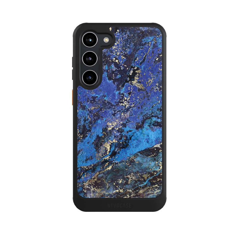 Galaxy S23 + NIVOcore Lapislazuli blau und gold