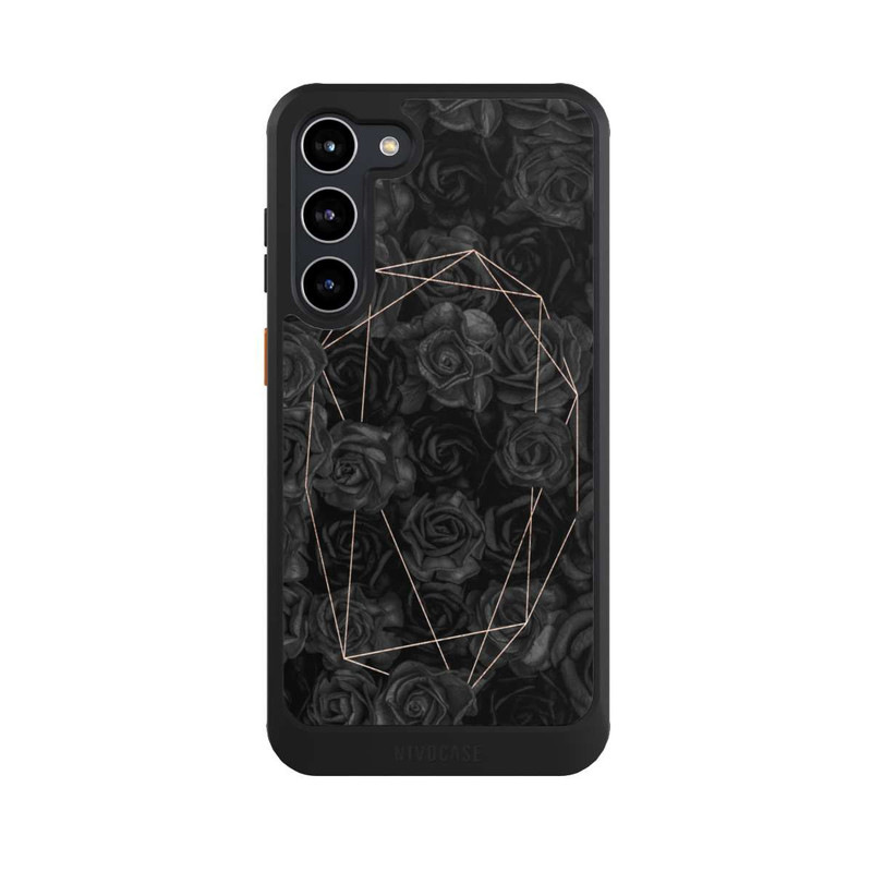 Galaxy S23 + NIVOcore Schwarze Rosen