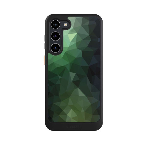 Samsung Galaxy S23+ NIVOcore Polygonal Mosaic Green