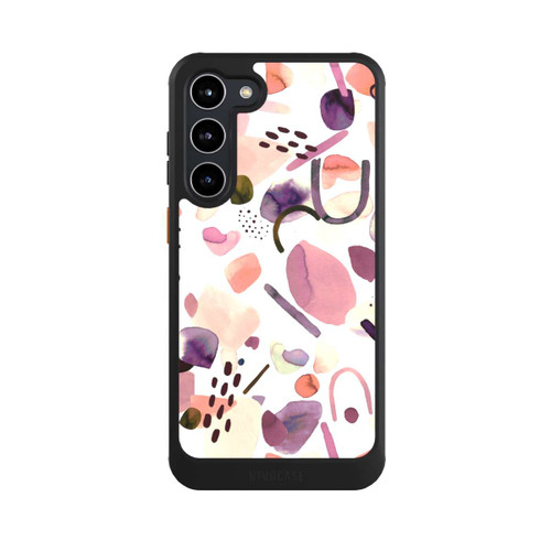 Samsung Galaxy S23+ NIVOcore Watercolor Abstract Pieces Mauve