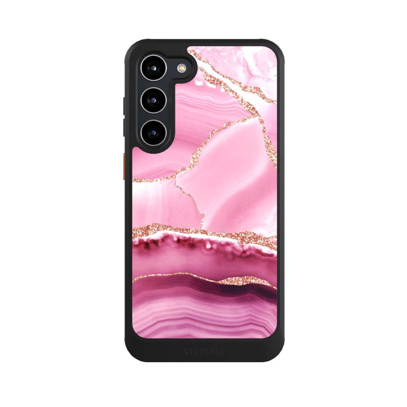 Galaxy S23 + NIVOcore Meerjungfrauen Pink Marmor