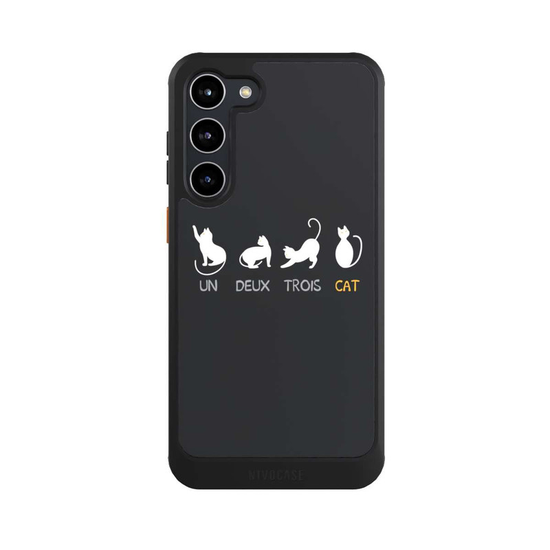 Galaxy S23 + NIVOcore Un Deux Trois Cat