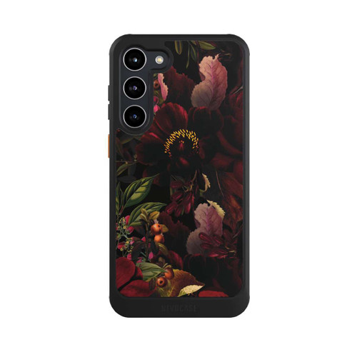 Samsung Galaxy S23+ NIVOcore Dunkle Rote Vintage Barock Rosen
