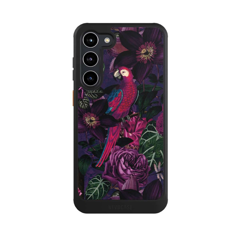 Galaxy S23 + NIVOcore Oiseau de la jungle sombre