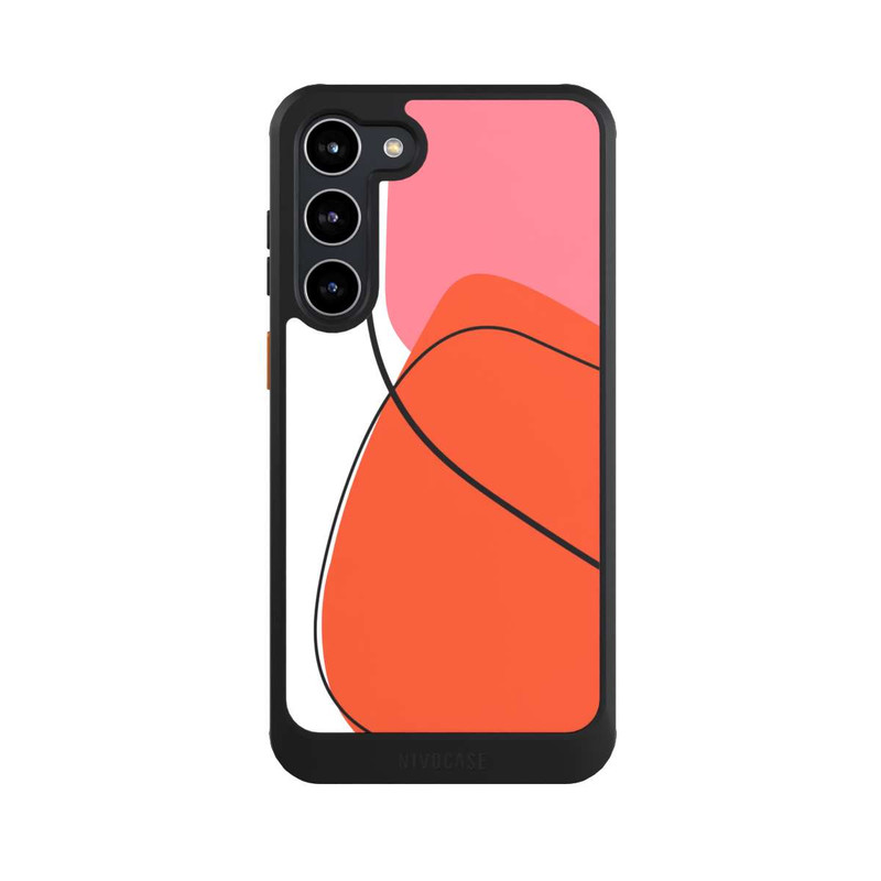 Galaxy S23 + NIVOcore Meine orangefarbene Kunst