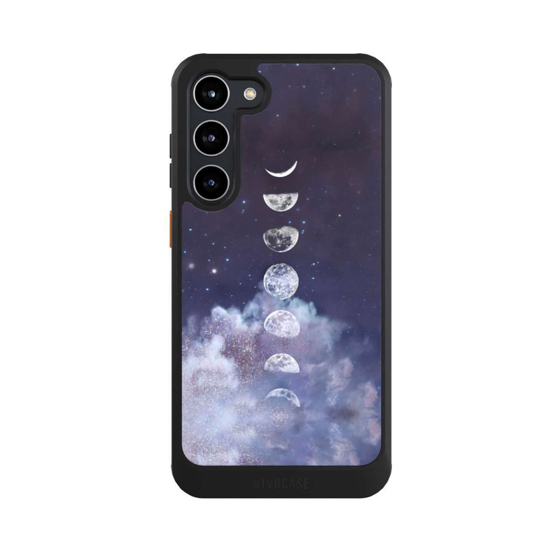 Galaxy S23 + NIVOcore Mondphasen auf dem Mond