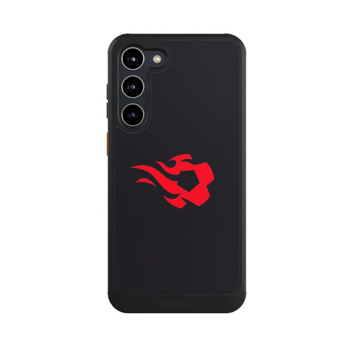 Samsung Galaxy S23+ NIVOcore Belgian Red Flames Black