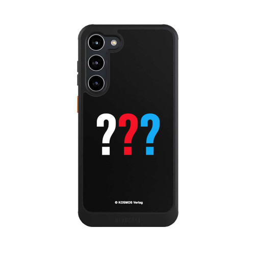 Samsung Galaxy S23+ NIVOcore Drei Fragezeichen Logo