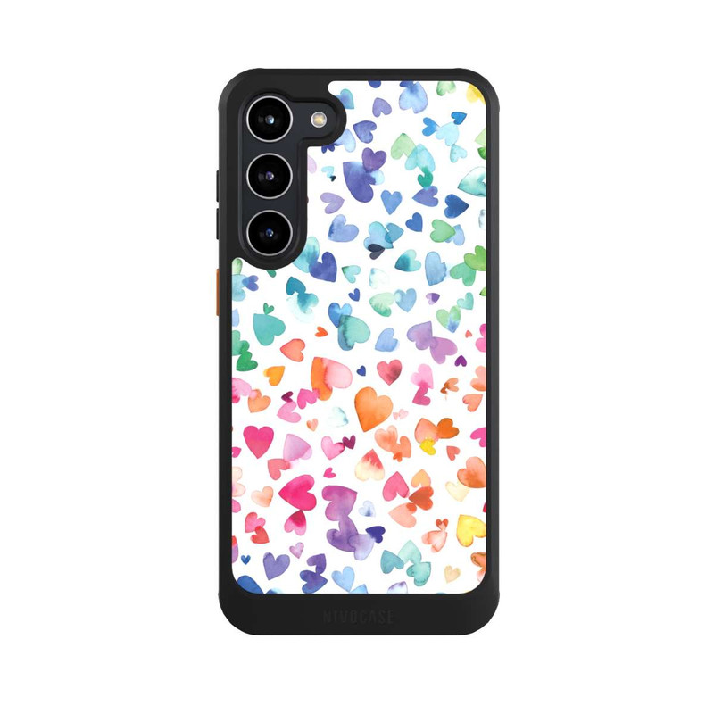 Galaxy S23 + NIVOcore Liebesherzen aquarell