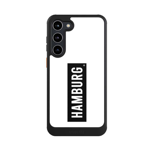 Samsung Galaxy S23+ NIVOcore HSV Hamburg Schwarz Weiss
