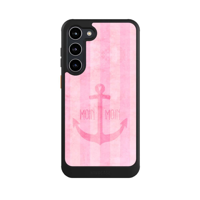 Galaxy S23 + NIVOcore Moin Moin Stripes Pink