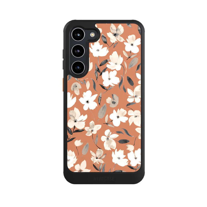 Galaxy S23 + NIVOcore Frische Herbstblumen Kupfer