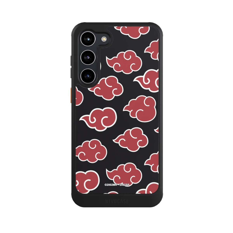 Galaxy S23 + NIVOcore Akatsuki Pattern Black Big