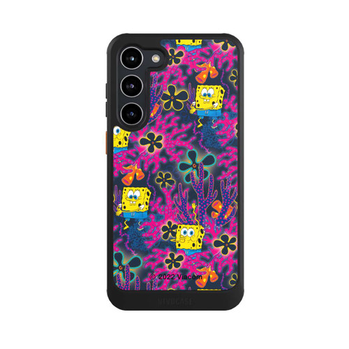 Samsung Galaxy S23+ NIVOcore Spongebob - Coral Muster