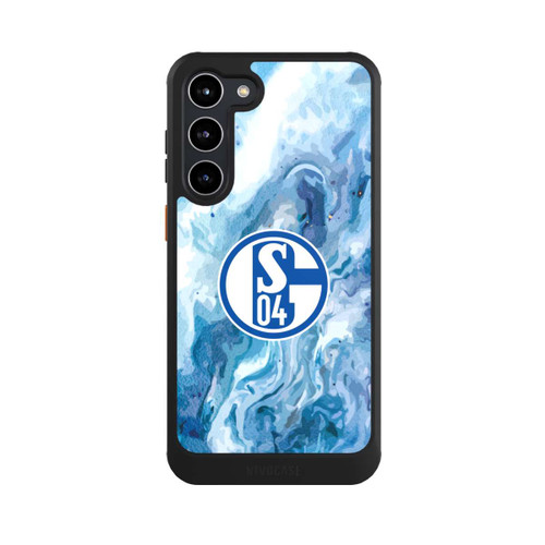 Samsung Galaxy S23+ NIVOcore Schalke 04 Flüssig Blau