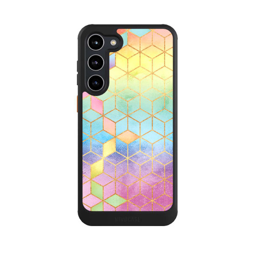 Samsung Galaxy S23+ NIVOcore Regenbogenwürfel