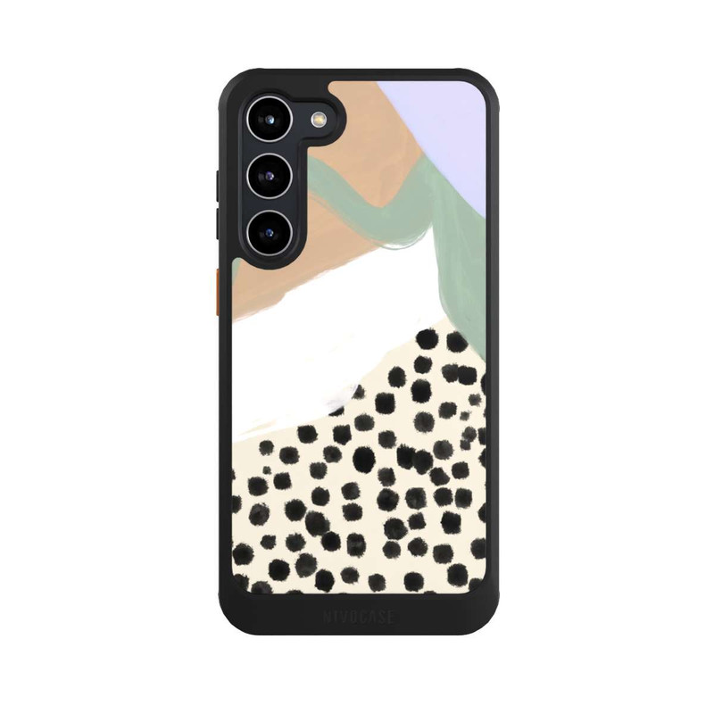 Galaxy S23 + NIVOcore Verrücktes Leben Boho Pastell