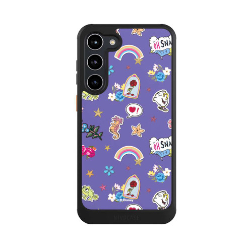 Samsung Galaxy S23+ NIVOcore Princess Pattern Purple Disney Princess