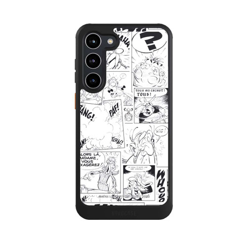 Samsung Galaxy S23+ NIVOcore BD Astérix Blanc &amp; Noir