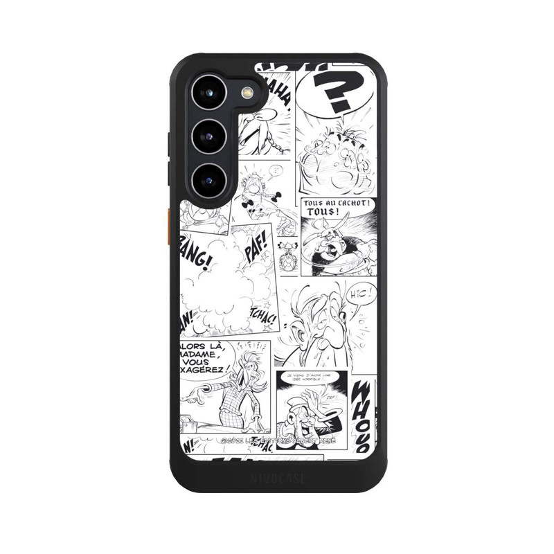 Galaxy S23 + NIVOcore BD Astérix Blanc & Noir