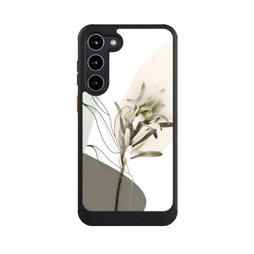 Samsung Galaxy S23+ NIVOcore Boho Line Art Olivgrün