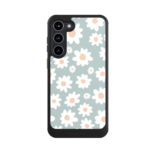 Samsung Galaxy S23+ NIVOcore Gänseblümchen Muster grün