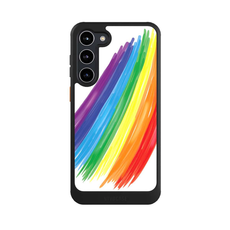Galaxy S23 + NIVOcore Rainbow Paint Brush